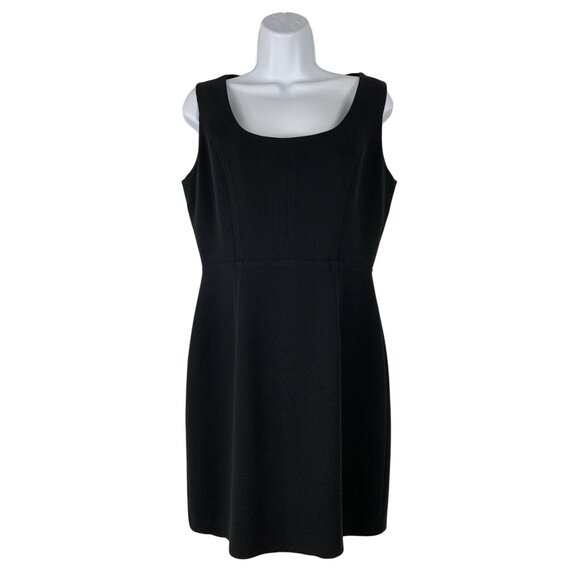 BCBG Max Azria Black Sleeveless Sheath Dress Size M - Picture 1 of 8